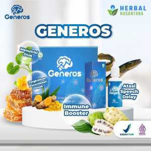 [PROMO BISA COD] GENEROS 1 BOX NUTRISI GANGGUAN SPEECH DELAY ANAK