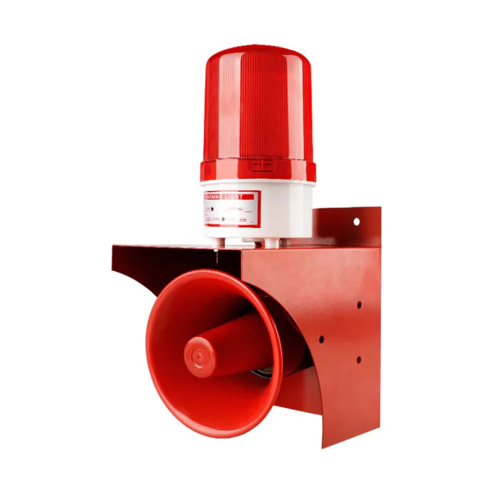 Industrial Siren Alarm Horn Strobe Loud Flashing Alarm Siren 120dB Fire  Alarm Outdoor Siren Safety Alarm Horn Indoor Warning Siren Light Emergency 