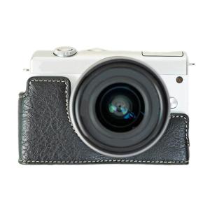 Chất liệu Da PU Túi máy ảnh chèn trường hợp bảo vệ Bìa cơ sở đai vai có dây đeo cổ tay Grip ống kính bìa cho M200 máy ảnh