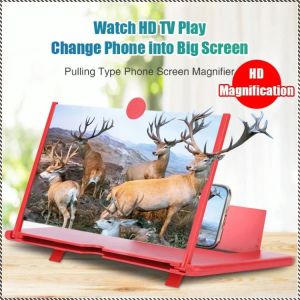Cell Phone Magnifier Multi-scene Use Cell Phone Holder Storage and Carrying Viewing Comfort Soft