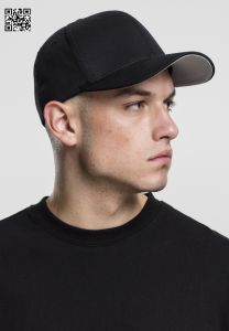Nón bít đuôi thời trang đen trơn không logomũ pít đuôi thể thao màu đennón big sizemũ size tonón size nhỏCap Fit Baseball Black { Hình thật }
