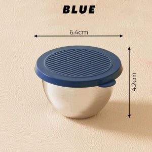 Stainless Steel 304 Dipping Sauce Bowl Dust Cover Lid Condiments Suitable For Kitchen