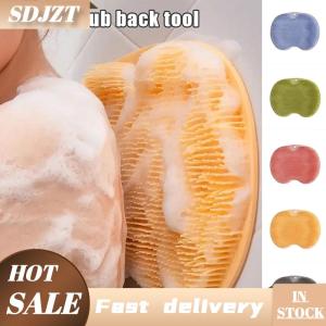 SDJZT Massage Mat Back Scraper Cleaning Brush Shower Feet Cleaner Wash Mat Multifunction Sucker Wall Mat Rub Foot Arms Body Bath