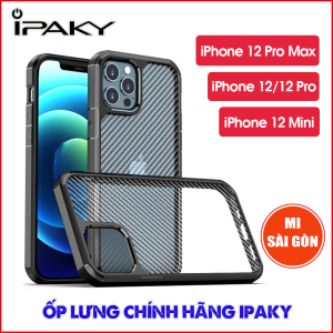 [Hỏa Tốc HCM] Ốp lưng IPAKY iPhone 15/ 14/ 13/ 12/ 11 Series/ XR/ X/ XS/ XS Max/ 7/ 8/ SE 2/ SE 3/ 7 Plus/ 8 Plus - Mặt lưng CARBON TRONG chống bám vân tay