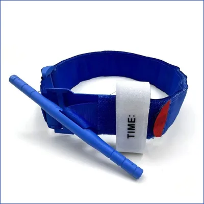 PAN6303936269 Single Handed Operation Outdoor Tourniquet Colorful Emergency Equipment Bleed Stop Tool Effective Handle Hemostatic Band for Outdoor First Aid Emergency Rescue
