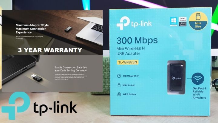 Tp Link Tl Wn N N Mini Usb Wireless Wifi Network Adapter For Pc Laptop With Soft Ap Lazada