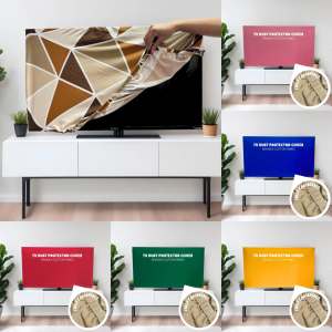 TV DUST PROTECTOR Television Cover Spandex cotton