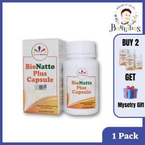 Dynamic Nutrition Bionatto Plus - (Nattokinase NSK-SD® French Pine Bark & Grape Seed) Traditionally used for improving blood circulation & pressure [menyokong tekanan darah yang sihat dan peredaran darah]
