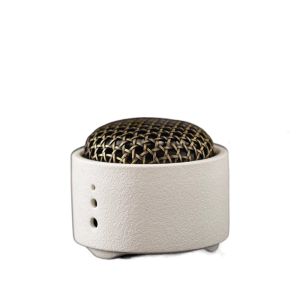 REGISTR Small Line Incense Burner Ceramics Retro Incense Censer Antique Style with Lid Aromatherapy Holder Yoga Studio