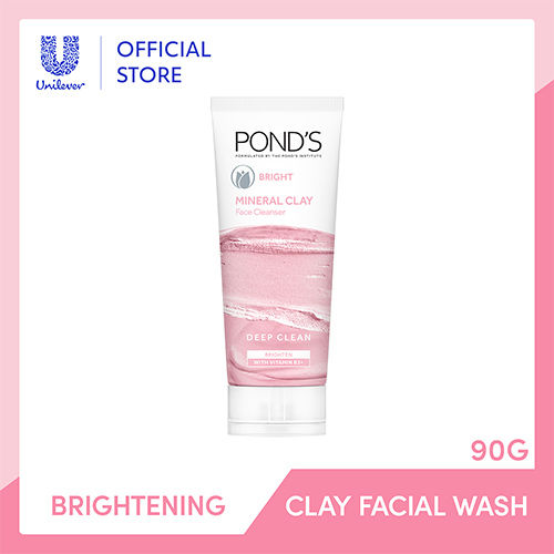 Ponds Bright Beauty Mineral Clay Facial Foam With Niacinamide For Smoother Skin And Brighter Glow 6021