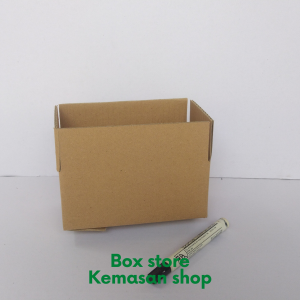 KARDUS | KARTON | BOX POLOS 15 X 10 X 10 CM 10 Pcs | TEBAL 3 MM karton