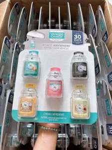 Bộ 5 cái Treo Xe Thơm Yankee Candle – 5 Mùi Cao Cấp Nhập Mỹ