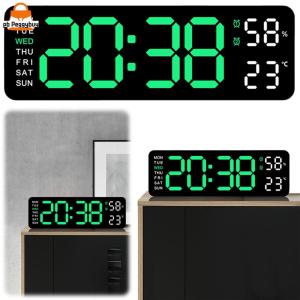Digital Alarm Clock LED Desk Alarm Clock Large Number Display USB Charging Dual Alarm Clock Multifunctional for Students