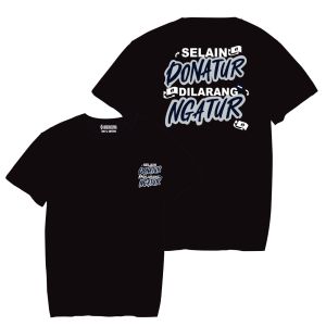 kaos dilarang ngatur kain katun combet kaos kata kata kaos viral kaos pria distro kaos terbaru Baju Unik Combed Keren