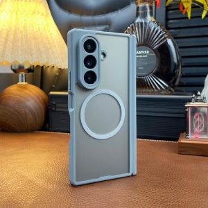 Soft Bumper Cover For Samsung Galaxy Z Fold 5 6 7 Case Transparent Silicone Frosted Hard Protection