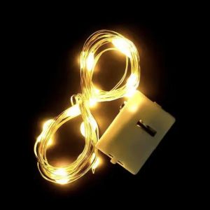 Christmas Lights 10 LED 1M Micro String Fairy decor led light christmas party decorations DIY Light strings