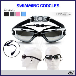 Swimming Goggles for Men Women Adult Diving Swim Googles Anti Fog Eye Glasses Adjustable Waterproof Anti-fog UV Lens成人泳镜