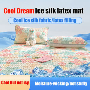 Mattress Ice Silk Latex Cool Mat Summer Childrens Washable Student Dormitory Bed Single Person Air-conditioned Mat