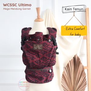 Cuddleme Ultimo Jacquard WCSSC | Usia 0 - 3 tahun | Gendongan Bayi Depan Hadap Depan Kangguru Lengkap Mshape M Shape SSC Newborn 3 Tahun