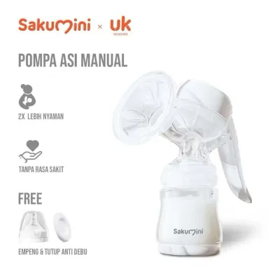 [PB] Sakumini Pompa Asi Manual Breast Pump Portable Anti Backflow Hisap Kuat BPA Free Food Grade Kado Hadiah Ibu Melahirkan Bayi Newborn Traveling Mudik Tanpa Listrik Pumping Ibu
