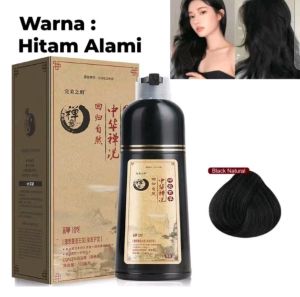 shiraga shanpu shampoo herbal jepang penghilang uban shampoo penghitam rambut asli