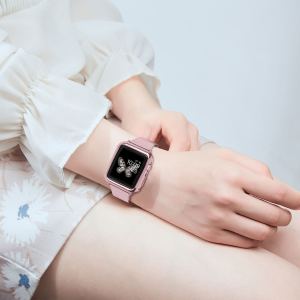 สายนาฬิกา สเตนเลสสตีล สาย Apple Watch Ultra 2/49/45/สายนาฬิกา Bracelet Band สายแอปเปิ้ลวอช iwatch series 9 8 7 6 5 4 3 se 2 44/40/42 มม. 38 มม. Strap