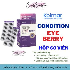 Thực phẩm bảo vệ sức khỏe Kolmar Condition Eye Hộp 60V (Hàng Nhập Khẩu)