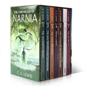 7ชิ้นพงศาวดารของหนังสือ Narnia สำหรับผู้ใหญ่นวนิยายต้นฉบับหนังสือภาษาอังกฤษ