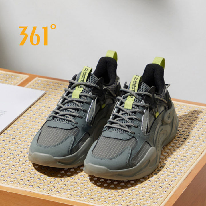 361 Degrees Men Sports Shoes Breathable Mesh Men's Running Shoes 672346762F  Lazada PH