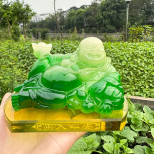 Tượng Phật Di Lặc trang trí taplo ô tô xe hơi bàn làm việc