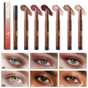 Makeup Stick Waterproof Eyeshadow Stick with Long-Lasting Makeup Natural Eye Color Intense Color Payoff with Single Swipe W3W Multi Effect Eye Shadow Stick