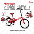 E-RIDE FOLDING BIKE 20" INCH / BASIKAL LIPAT 20" INCH MURAH / SESUAI UNTUK 8 TAHUN KEATAS. 
