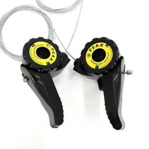 3*5/6/7 Speed Bicycle Thumb Shifter Top Mount Shifters with Inner Cable Bike Gear Shifter Lever