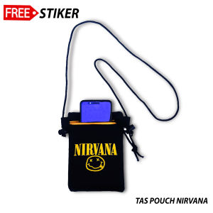 Tas Selempang - PouchNirvana - Tas Dompet - Sling Bag - Tas Mini - Tas Distro - Tas Simple - Pouch Travel - Tas Pouch Bag Multifungsi - Tas Model Terkini Terbaru Trendy Murah dan Berkualitas