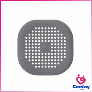 CeeJay แผ่นซิลิโคนดักเส้นผม ดักเศษอาหาร แผ่นใหญ่ใช้กับอ่างล้างหน้า อ่างล้างจาน ท่อระบายน้ำ  Silicone kitchen pad