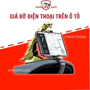 Giá đỡ điện thoại ô tô gắn trên taplo hình báo cực chấtgiúp không gian trong xe trở nên sang trọngbắt mắt