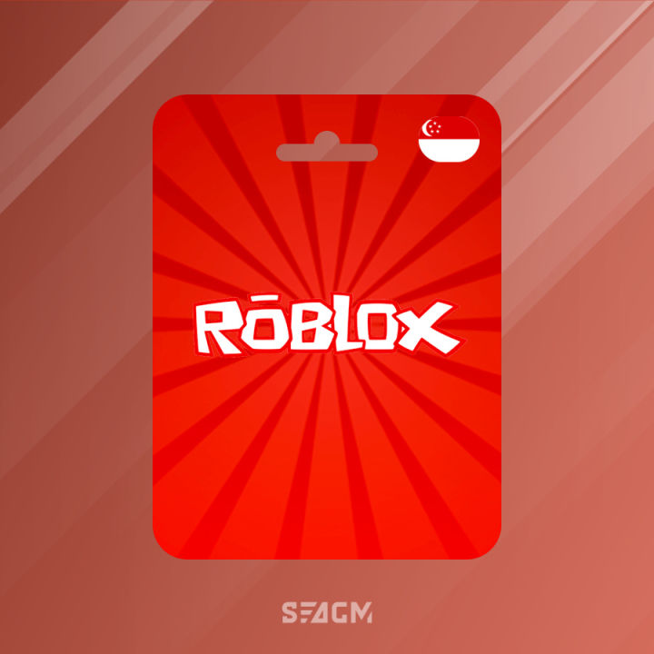 Roblox Gift Card (sg) Roblox Gift Card (sg) 30 Sgd 