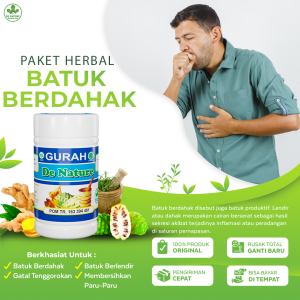 OBAT GURAH KAPSUL GURAH HERBAL - Obat Gurah Paru Paru - Obat Gurah Mengeluarkan Lendir - Obat Gurah Suara Merdu dan Panjang - Obat Batuk Berdahak Paling Ampuh - Denature Original