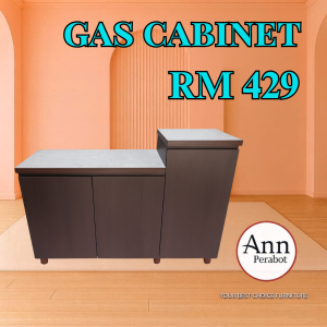(PERABOT ANN) ALMARI DAPUR GAS / ALMARI DAPUR PLYWOOD / GAS CABINET / GAS CABINET PLYWOOD