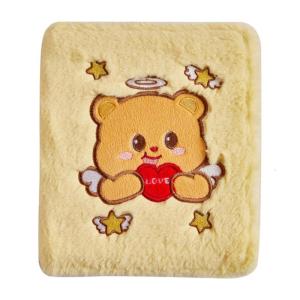 3นิ้ว Mini Photocard Binder Sleeve หนังสือการ์ตูนบัตเตอร์อัลบั้มภาพขนาดเล็กที่ใส่ตุ๊กตาผ้าสำหรับคอลเลกชันภาพถ่าย