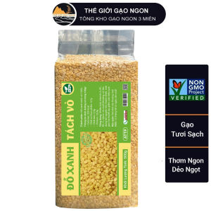 Đậu xanh tách vỏ hạt vỡ thuần chủng - Hàng loại 1 không chất bảo quản