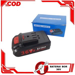 Baterai bor tanpa kabel 12/21/ 36 volt dan Electric drill battery