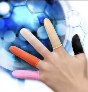Disposable Thickened Anti-slip Anti-cracking Anti-static Latex/Rubber/Silicone Finger Cots for Labor Protection