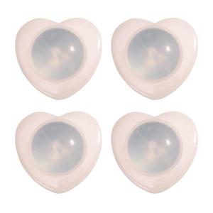 4pcs Comfortable Wear Sturdy Ceramic Earring Support Backs for Droopy Ears Heavy Earrings Lobe Lifters Secure Hold