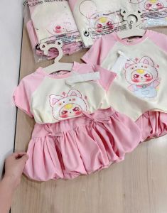 พร้อมส่ง ล69 5704  ชุดเซ็ทเด็กบอลลูนเบบี้
