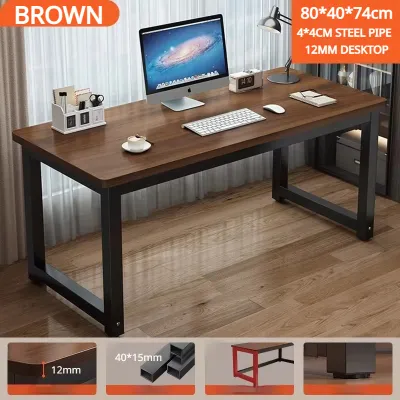 STON Computer Table Notebook Simple Modern Meja Komputer Student Study Office Desk Reinforced Writing Desk Meja Belajar 电脑桌/学习桌