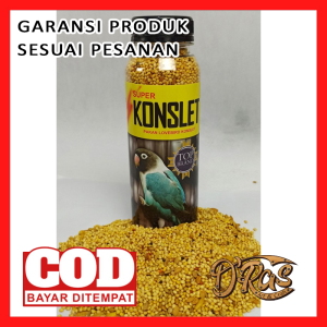 SUPER KONSLET PAKAN MAKANAN BURUNG LOVEBIRD MILET NGEKEK KONSLET