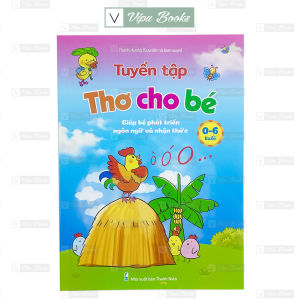 Sách - Thơ Cho Bé Học Nói - Giúp Phát Triển Ngôn Ngữ Và Giao Tiếp ( Bìa Cứng )