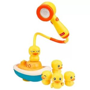 MINI BABY YELLOW DUCK BATHING TOYS CHILDREN BATHING TOYS BABY BOYS AND GIRL GIFT