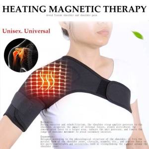 Adjustable Neoprene Shoulder Support Brace Wrap for Left Shoulder Black One Size Fits All